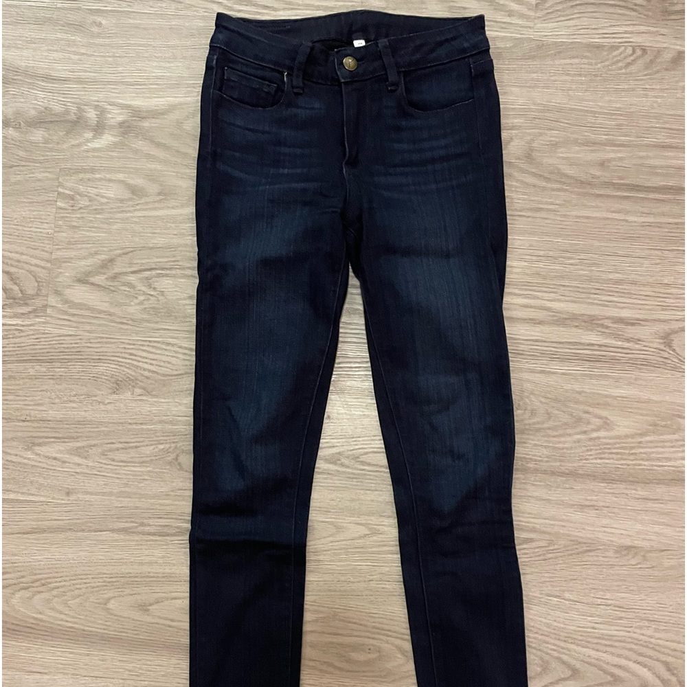 Women’s Paige Dark Blue Jeans